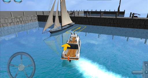 3D Boat Parking Racing Sim screenshot 11