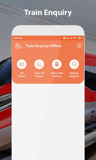 Train Enquiry Offline screenshot 1