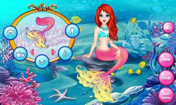 Mermaid spa games for girls screenshot 6