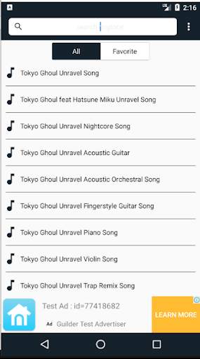 Tokyo Ghoul Ringtone screenshot 2