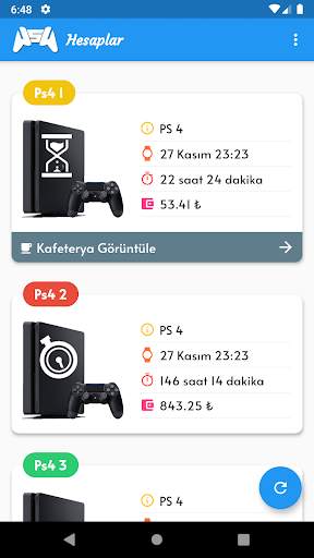 Playstation Cafe Yönetim Programı - Mobil Takip screenshot 2