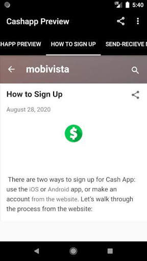 Cashapp Preview screenshot 2