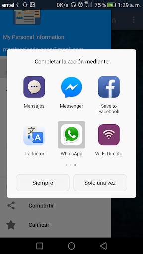 Mi Información Personal screenshot 8