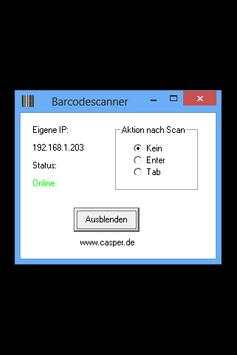WLAN Barcodescanner Lite screenshot 2