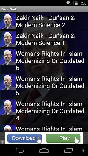 Zakir Naik Audio Video Bayan screenshot 2