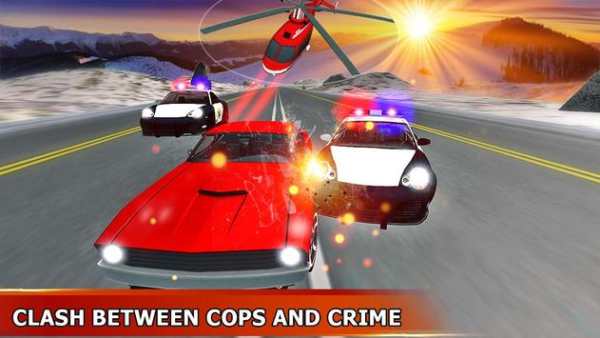 City Police Helicopter Vs Mafia Car screenshot 3