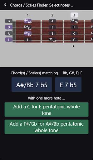 Bass Chords & Scales (free) screenshot 4