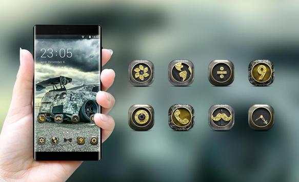 Metallic sports racing car theme screenshot 4