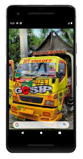 Wallpaper Truk Oleng Bagus 4 تصوير الشاشة