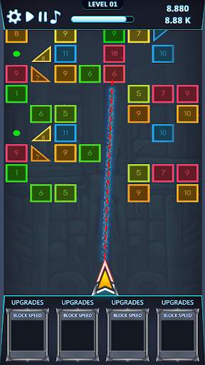 Glow Ball Breaker Quest Challenge Game screenshot 2