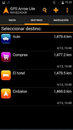 GPS Arrow Navigator LITE screenshot 2
