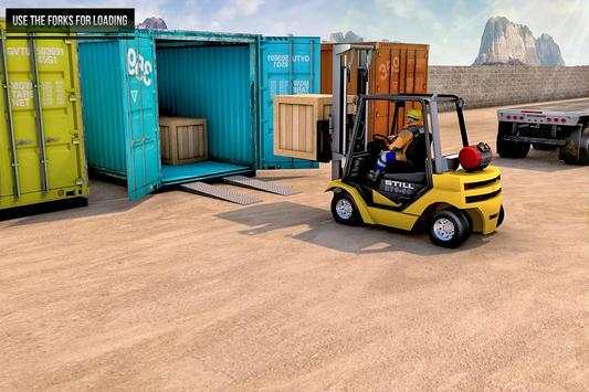 Lifter Cargo Simulator 3D Fork-lifter Game 6 تصوير الشاشة