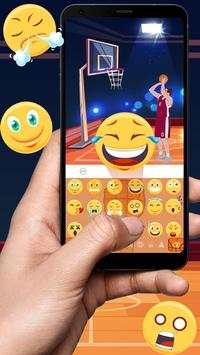 Live Final Basketball Spin Keyboard Theme screenshot 3