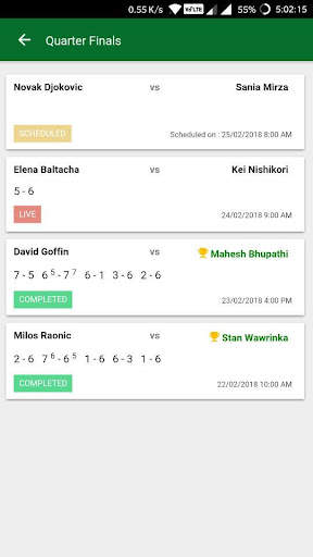 What's Score - Local tournaments. Live scores. screenshot 4