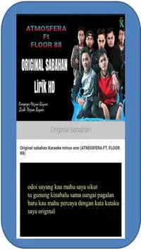 Karoke Lagu Sabahan screenshot 3