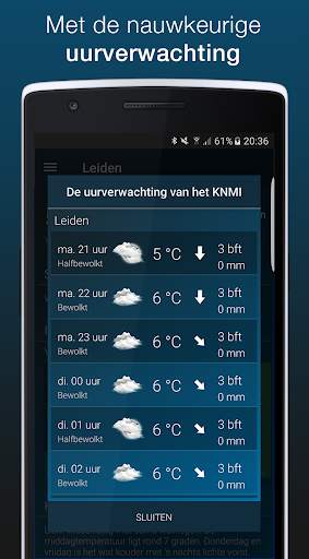 Het Weer: weerapp, radar, verwachting en weeralarm screenshot 2