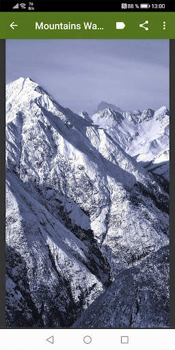 Mountains Wallpapers 3 تصوير الشاشة
