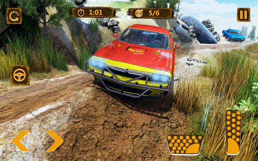 American Muscle Car Muddy Drive: Off Road screenshot 13
