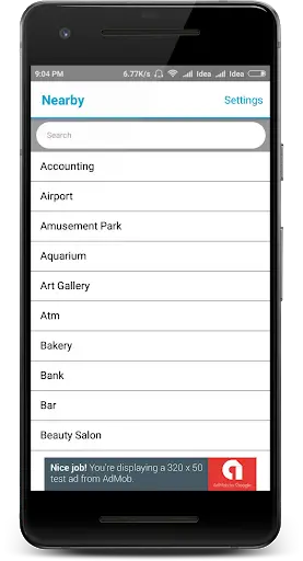 Nearby screenshot 1