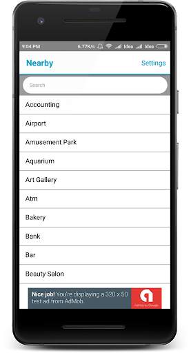 Nearby screenshot 1