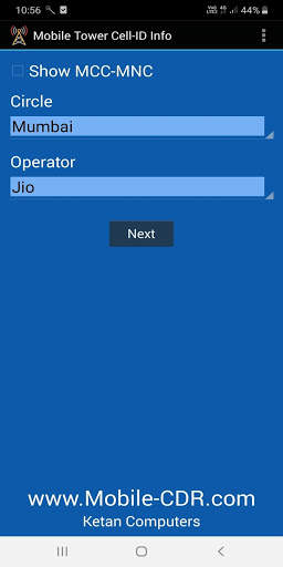 Mobile Tower Cell-ID Info screenshot 1