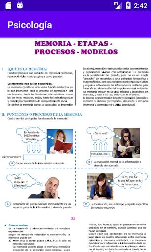 Psicología Preuniversitario screenshot 8