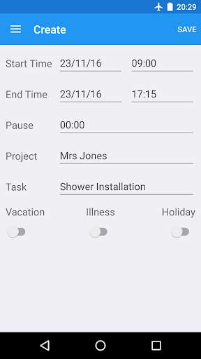 Eomagis Time Tracking скриншот 2