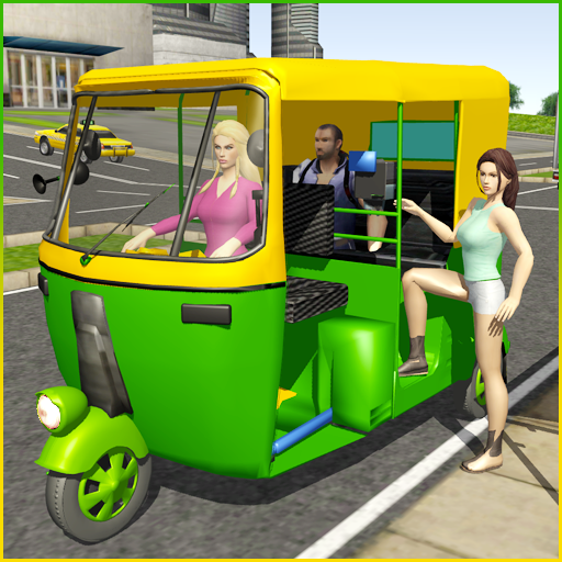 Tuk Tuk Rickshaw City Driving Simulator 2020 icon