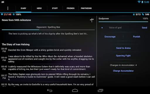 Godville screenshot 5