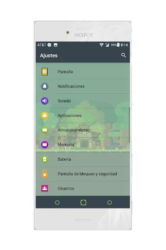 Tema-SXP Bosque screenshot 3