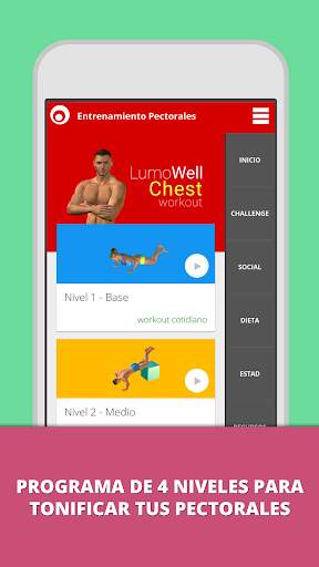 Pectorales Lumowell screenshot 1