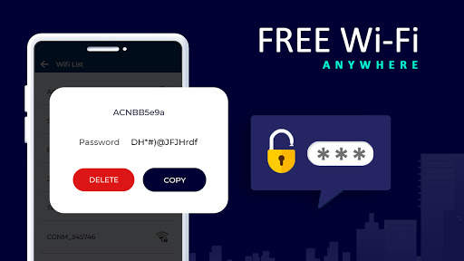 Free WIFI Connection Anywhere -Network Map Connect screenshot 1