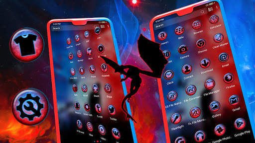 Magical Universe Launcher Theme screenshot 2