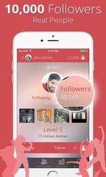InstaFollow Instagram Follower screenshot 1