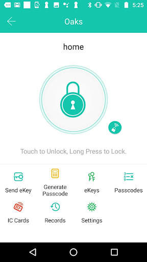 Oaks Smart Lock 2 تصوير الشاشة