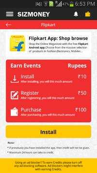 SIZMONEY- Earn Free Recharge, Data or Money screenshot 4