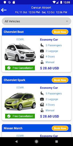 America Car Rental screenshot 2