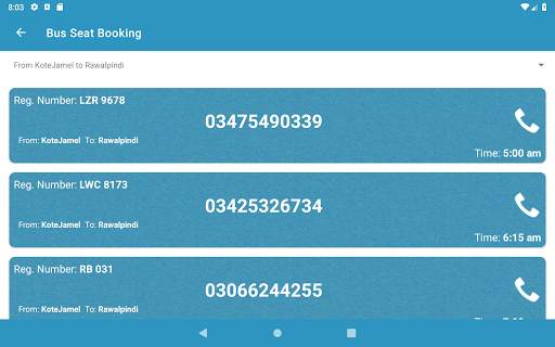 Bus Seat Booking Pakistan screenshot 11