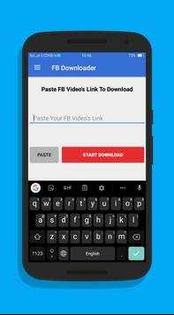 HD Video Downloader For FB- FB HD Downloader screenshot 1
