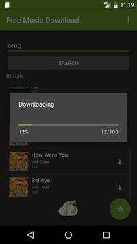 Free Music Downloader screenshot 3