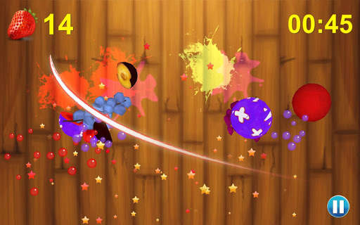 Fruit Cut Games screenshot 1