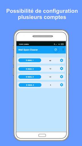 Mail Spam Cleaner - Effacer votre courrier screenshot 1