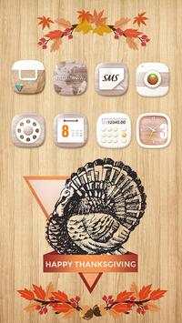 Thanksgiving - eTheme Launcher 2 تصوير الشاشة