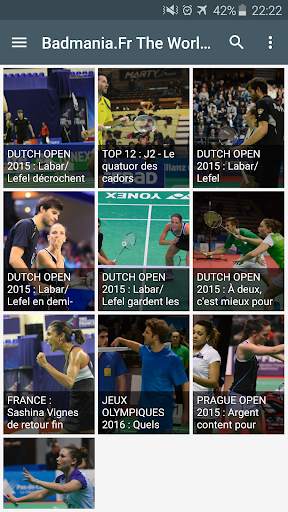 Badminton News 3 تصوير الشاشة