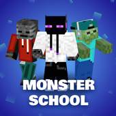 Monster School Map for Minecraft 4.0