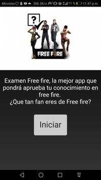 Examen Free Fire screenshot 2