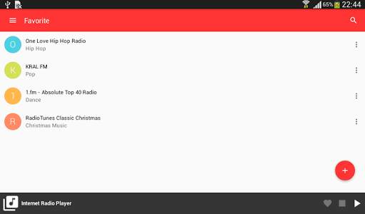 Internet Radio Player - Shoutcast screenshot 15