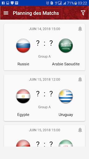 World cup 2018 livescore Russia screenshot 3