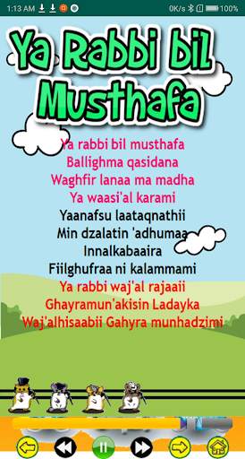 Kids songs Sholawat screenshot 6
