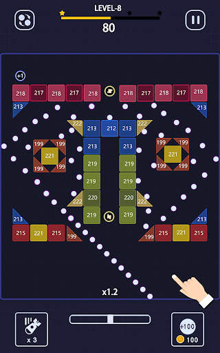 Bricks Breaker-brick game screenshot 14